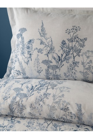 Senses Heather Complete Takımı Çift Kişilik Mavi Mavi