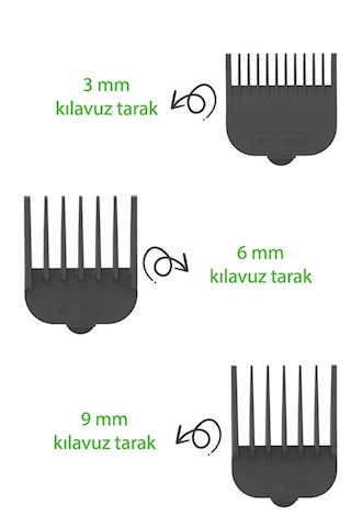 Kiwi Khc-5029 Saç Ve Sakal Kesme Makinesi