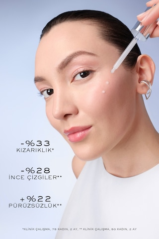 Yaşlanma Belirtisi Gösteren Ciltler İçin Kızarıklık Giderici Pürüzsüzleştirici Serum 20 Ml