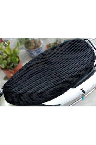 Yamaha Bws Motosiklet Sele Koltuk Kılıfı Çift Katlı Fileli 3D