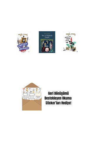 Hayatımın Müsveddesi + Naz Ve Köşkteki Vampir + Yıldızlar Mektup Yazar + Okuma Sticker'ları