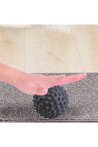 Homyl Masaj Topu Kadın Fitness Ekipmanları Spor Boyun Sırt Siyah