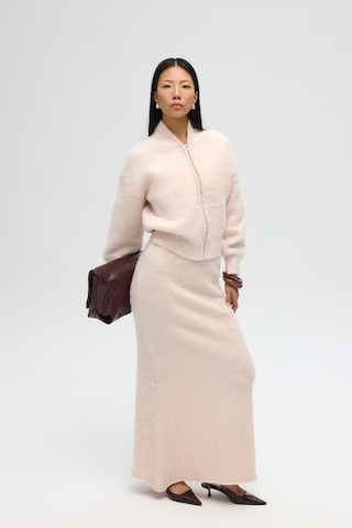 Mai Collection Mai Studios Co. Nivra Pembe Uzun Triko Etek Pembe
