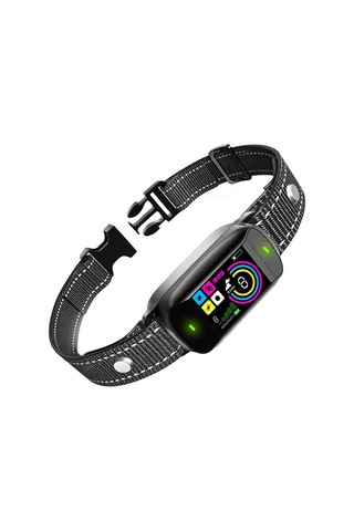 Teltree Köpek Uyandırıcı Cihazı Akıllı Ses Tanıma Su Geçirmez Titreşimli Köpek Eğitimi Kolye Bc4vs