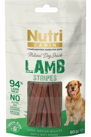 Nutri Canin Kuzulu Tahılsız Köpek Ödül Maması 80 G