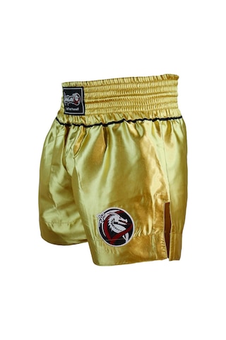 Dragondo Mt3033 Muaythai Şortu Gold Kick Boks Şortu Altın