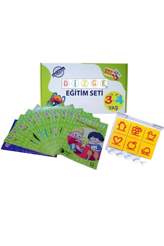 Dizge 3-4 Yaş Dikkat Ve İşitsel Zekayı Geliştirme Seti