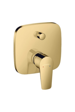 Hansgrohe Talıs E Tek Kollu Banyo Bataryası Ankastre Montaj P.Alt Altın