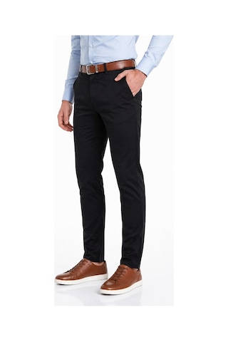 Lavetto Erkek Kanvas Pantolon Regular Kalıp Yazlık Bgl-st05408 Siyah