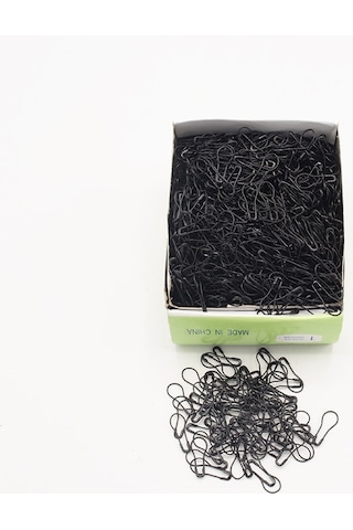 24 Adet 22 Mm Armut Siyah Çengelli İğne