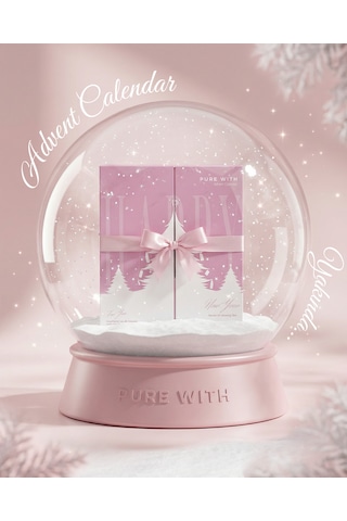 Advent Calendar 2025 Bakım Seti Duş Jeli, Body Milk, Face Milk, Scrub, Dudak Peelingi ,yılbaşı Mango