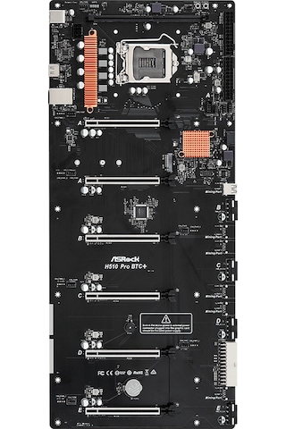 Asrock H510 Pro BTC+ Intel H510 3200 MHz DDR4 Soket 1200 ATX Mining Anakart