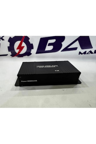 Baff He-60 2k Kvm Hdmı Extender 60 Metre Tek Cat6 Kablo İle 1080p Mesafe Uzatıcı