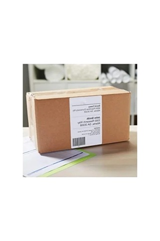 Ekstra Geniş Sevkiyat Etiketi, 220 Adet, 104x159 Mm 124-Pembe