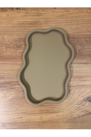Çok Amaçlı Dekoratif Tepsi Brown