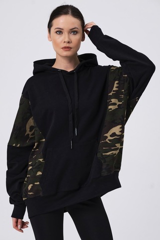 Alexander Gardi ALEXANDERGARDI KAPÜŞONLU OVERSİZE SWEATSHIRT