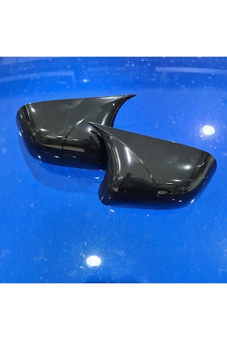 Dacia Lodgy Batman Yarasa Ayna Kapak - Parlak Siyah - Abs Plastik