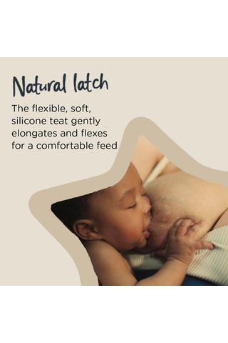 Tommee Tippee Closer To Nature Easi-vent İçecek Süpürgesi, Yavaş Gıda Akışı, 0 Aydan İtibaren, 2'li Set