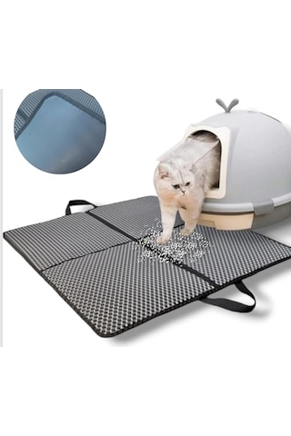Okavango Kedi Tuvalet Önü Paspası Elekli Kedi Tuvaleti Önü Paspası 60 x 70 CM