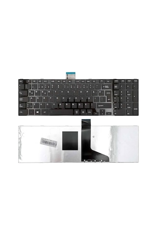 Siyah, Notebook Klavye - Toshiba Satellite C870-e2w, C870-g3k, C875, C875-123 Muadili İle Uyumlu