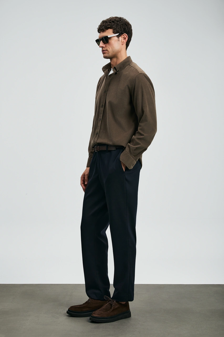 Lufian Copernı Smart Erkek Chino Pantolon Slim Fit Lacivert Lacivert 112190339100200 Lacivert