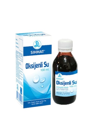 Sıhhat Oksijenli Su 100 Ml