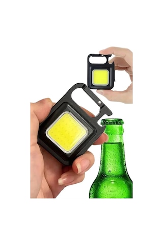 Işıldak Usb Şarjlı Cep El Feneri Taşınabilir Mini Led Işık Çok Fonksiyonlu Çok renkli 04752134