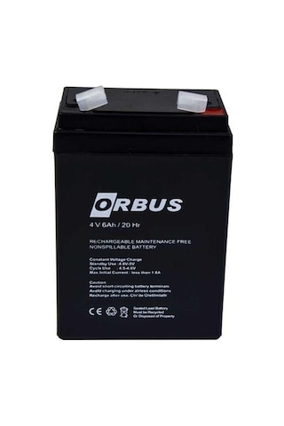 Orbus Akü 4 Volt 6 Amper