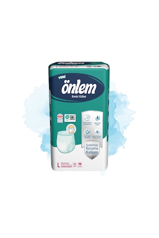 Önlem Emici Külot Yetişkin Hasta Bezi L - Large - Büyük 240 Adet L