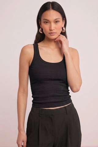 Fit Women Pamuklu Kadın Fitilli Görünümlü Kalın Askılı Basic Atlet 4624-siyah