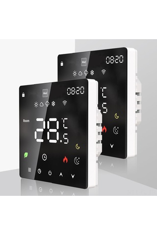 Lemestar K6h16a Elektrikli Isıtıcı Termostati: Dokunmatik Led Ekran, Haftalık Programlama, Çocuk Kilidi, Akıllı Ev Kontrolü