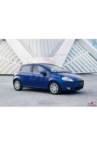 S-Dizayn  Fiat Grande Punto Krom Cam Çıtası 6 Prç 2006 Üzeri