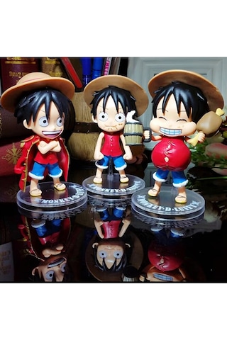 One Piece Lufian Figürü 11 Cm Rastgele Model Gönderim Anime Koleksiyon Figürü