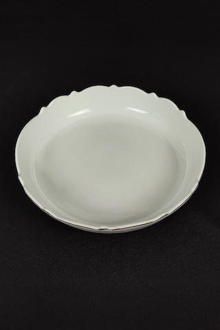 Wave Porselen Yuvarlak Sunum Tabağı Yaldızlı Lmg 315-l