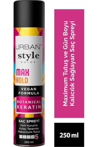 Urban Care Style Guide Max Hold Saç Spreyi 250 ML