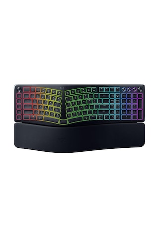 Razer Pro Type Ergo - Kablosuz Ikiye Ayrılabilir Ergonomik Rgb Kl