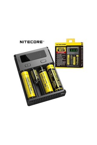 Nitecore New İ4 / İ4 Li-ion 18650 Pil Şarj Aleti