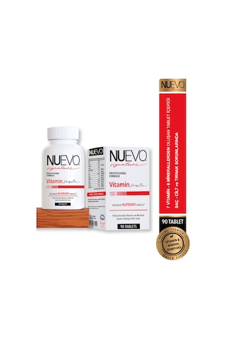 Nuevo Signature Saç Dökülmelerine Karşı Vitamin 90 Tablet