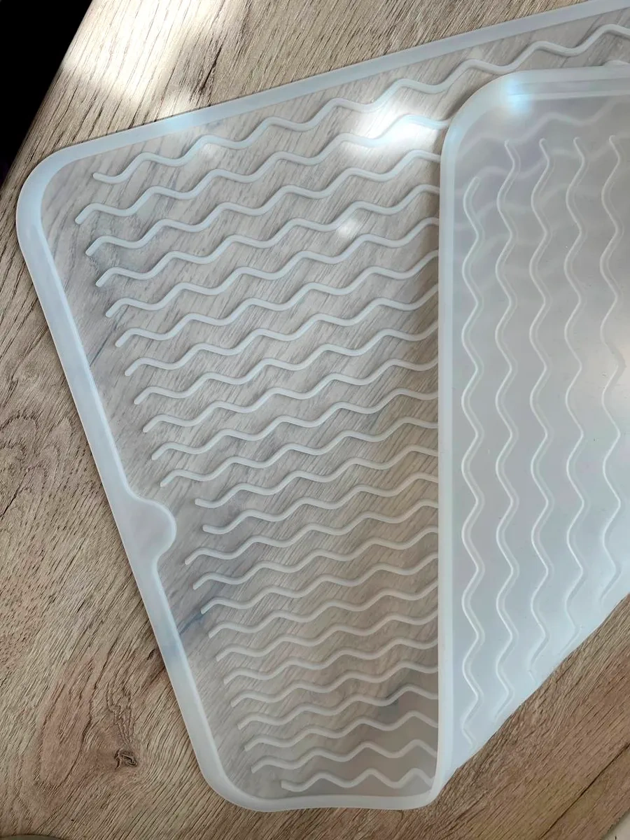 Kıtcon Shop Silikon Bulaşık Kurutma Paspası 261069432 Beyaz