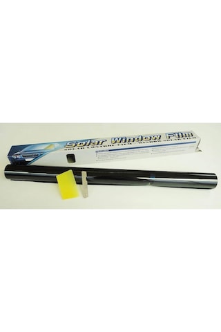 Süper Koyu Siyah Cam Filmi 50Cm X 6M - Super Dark Black %5 Apara