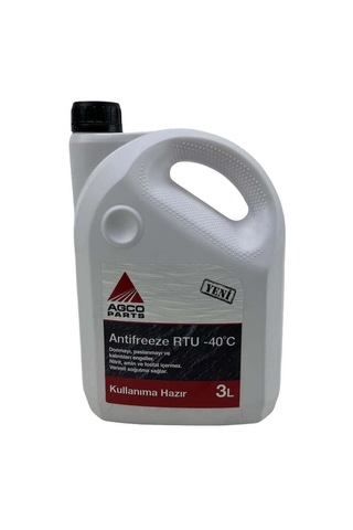 Agco Parts Rtu-40 Derecec Kullanıma Hazır Antifriz 3 Lt