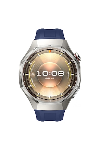 Huawei Watch Gt6 Pro 46mm İle Tam Uyumlu Kordon Metal Tokalı Yumuşak Silikon Kordon Kayış