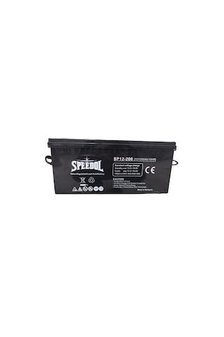 Speedol Akü 12x200 Ah Gel Akü