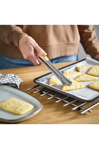 Ikea Vardagen Servis Maşası 30 Cm Krom Açık Bej