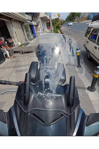 Honda Pan Europan St1300 Ön Cam Zeus 5mm Şeffaf