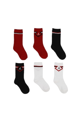 Nike Nıke Jordan Dıamond 3pk Crew 3lü Çorap Bj0832 Bj0832 R78 R78