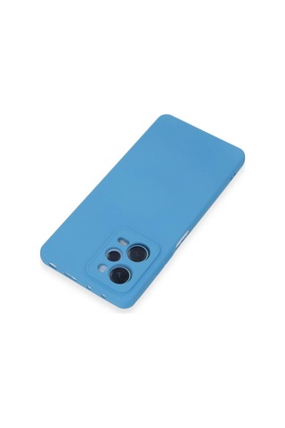 Newface Xiaomi Redmi Note 12 Pro 5g Kılıf Nano İçi Kadife Silikon Semeglbl - 12 - Mavi