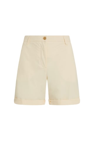 Tommy Hilfiger Co Blend Gmd Chıno Short Kadın Sarı Şort - Ww0ww42457 Sarı