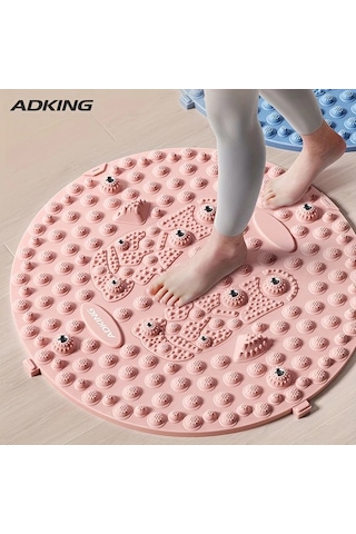 Elmpaly Adkıng Gri Pembe Tpe Ayak Basma Pedi Masaj Noktalı Yoga Koşu Fitness Antrenman