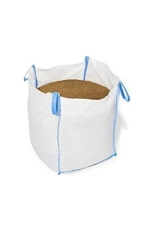 Büyük Boy 10 Adet 90x90x150 Cm Sanayi Tipi Big Bag Grit Solucan Çuval 1 Ton Kapasiteli Alt Kapalı Üst Açık